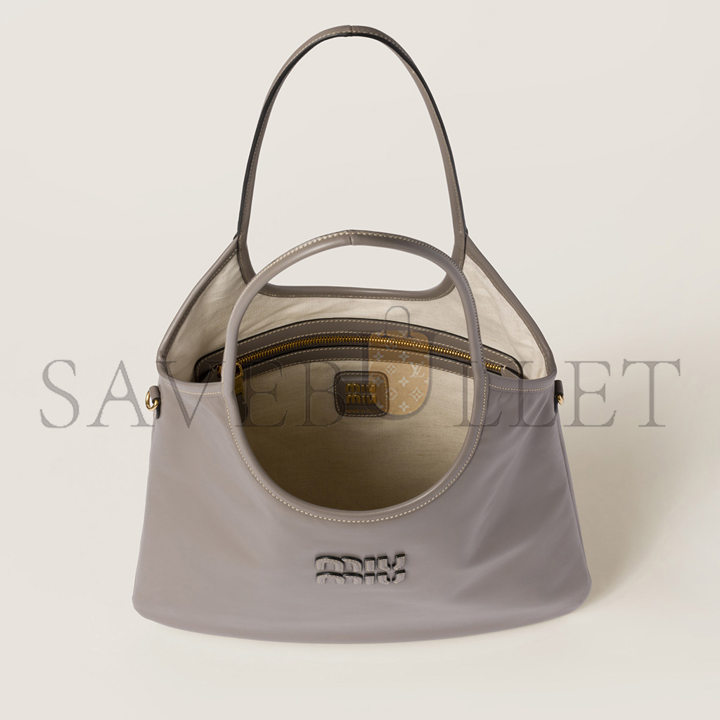 MIU MIU IVY LEATHER BAG 5BG231 (40*35cm)